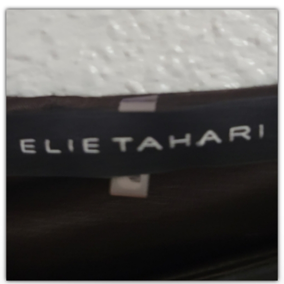 Elie Tahari with some leather details size 10 - Picture 5 of 6